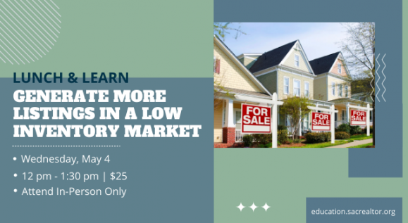 Generate More Listings in a Low Inventory Market